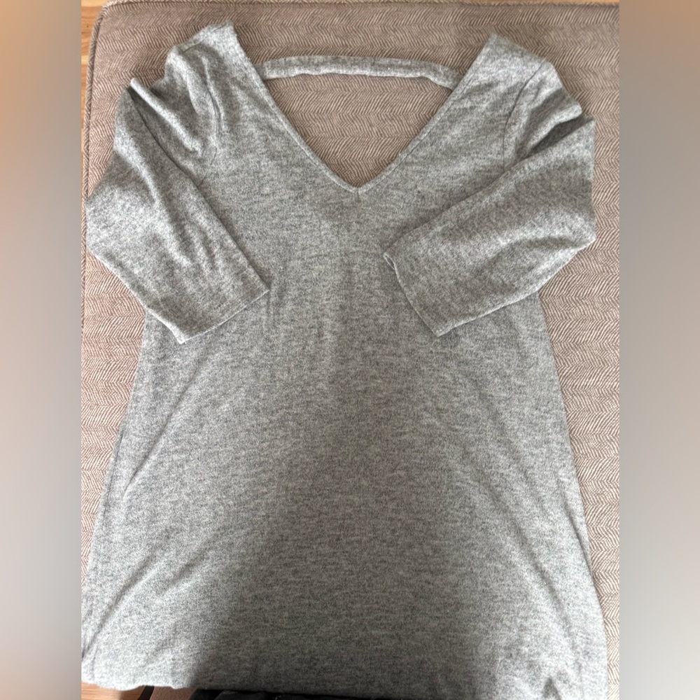 Torrid Gray V-Neck Dress